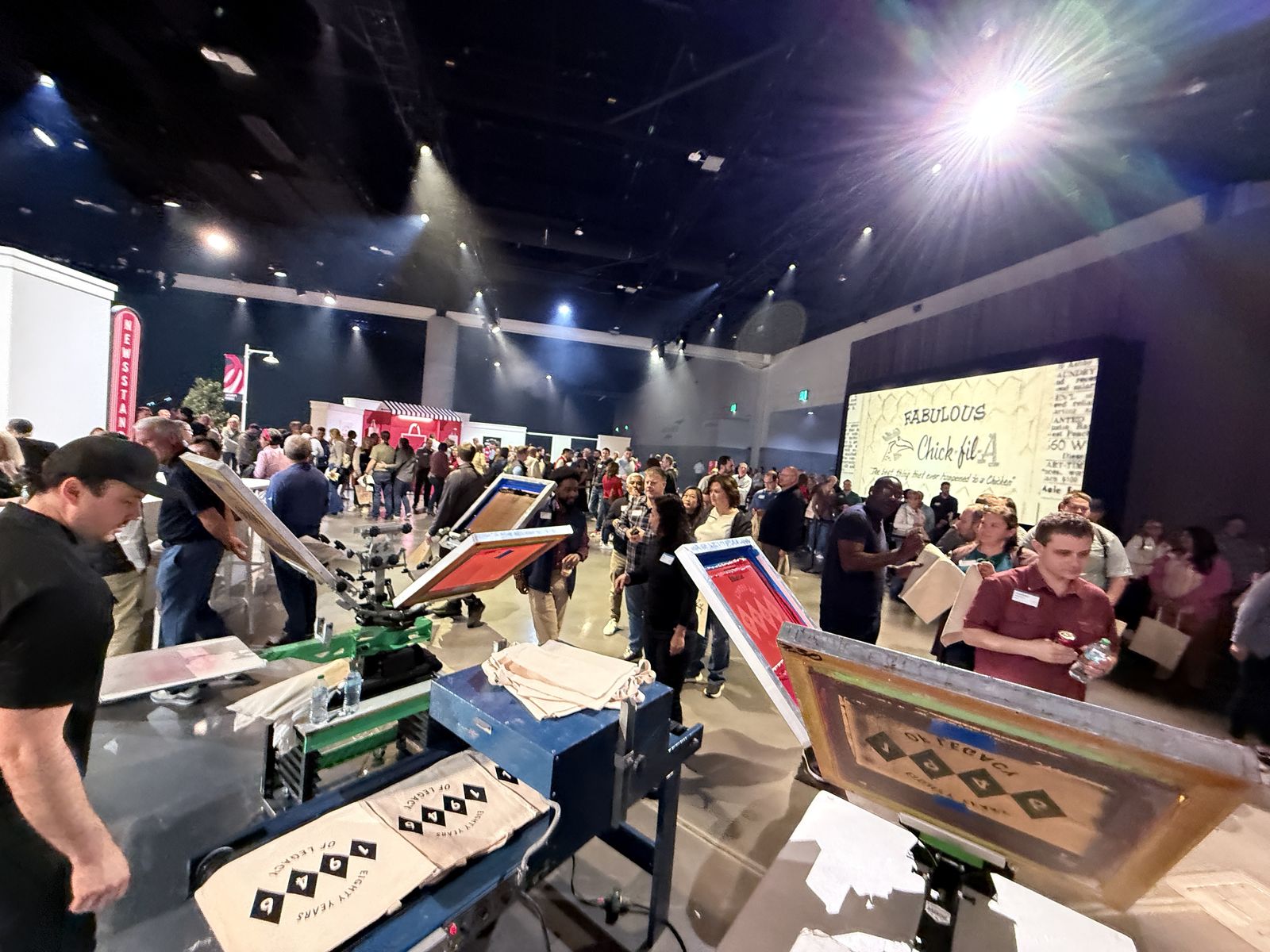 Live event printing at a San Antonio corporate events & conferences event