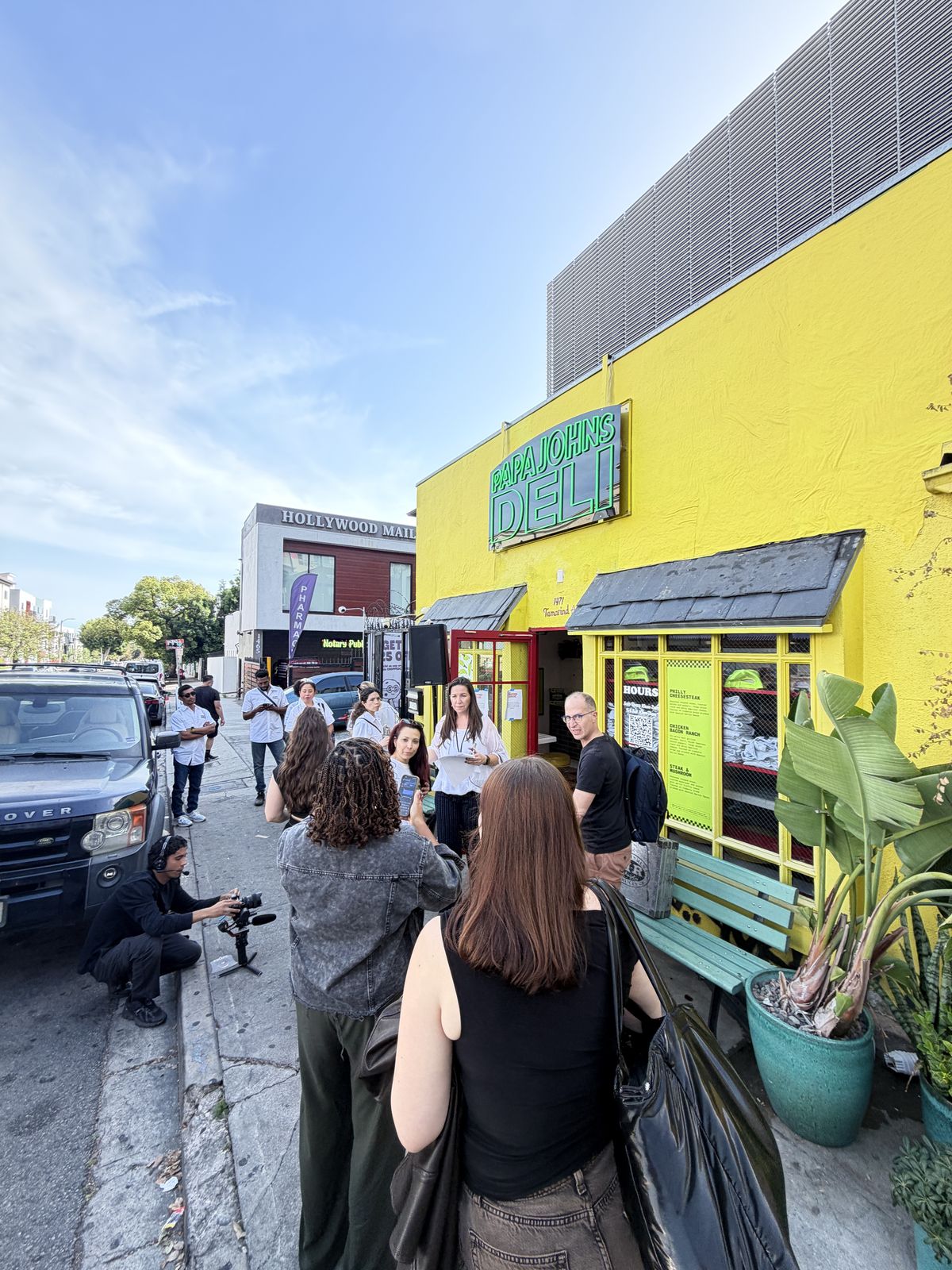 Live event printing at a San Antonio brand activations & pop-ups event